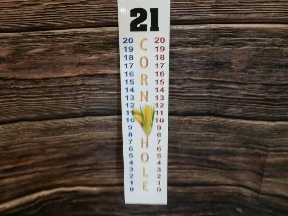 Life Like Corn Cob Cornhole Scoreboard Score Keeper Washer Toss